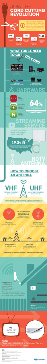 Cutting the Cord Infographic