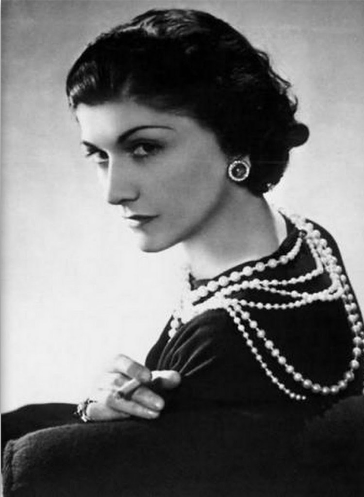 Early photo of Coco Chanel (1)