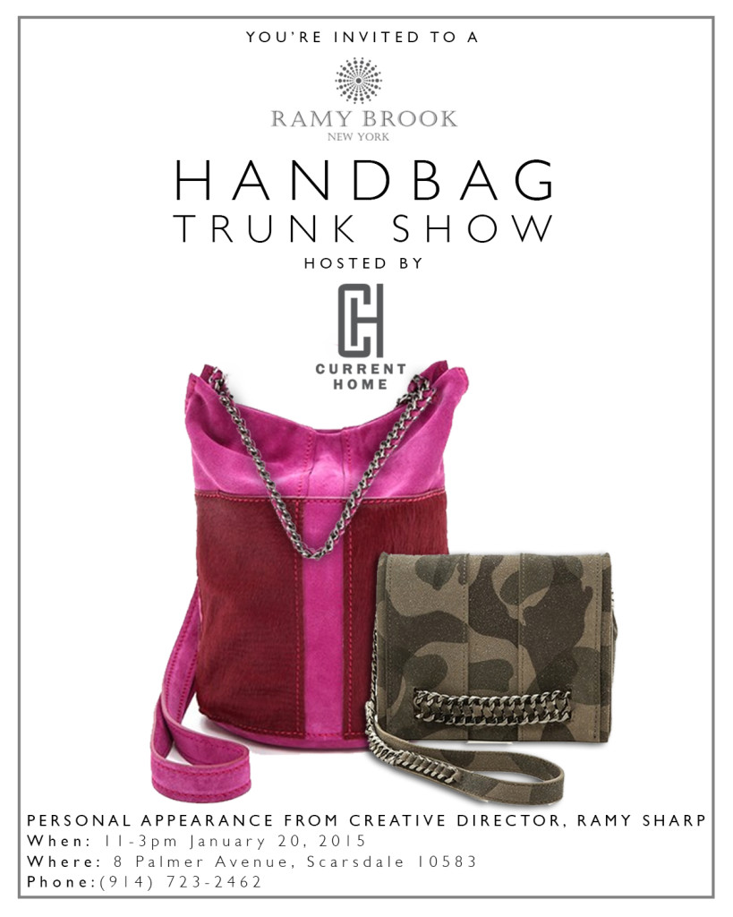 Ramy Brook Handbag Trunk Show at Current Home