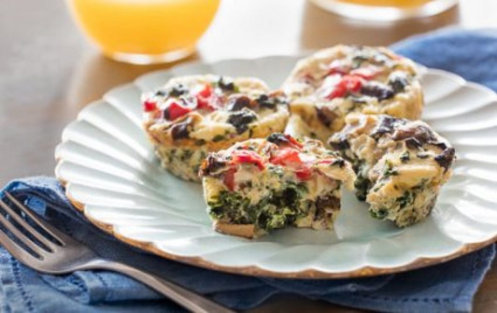 EGG WHITE OMELET BITES