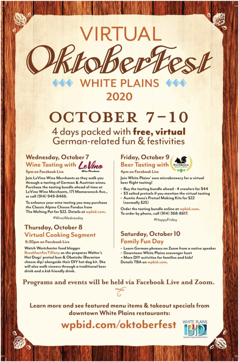 Virtual White Plains OktoberFest Stacyknows