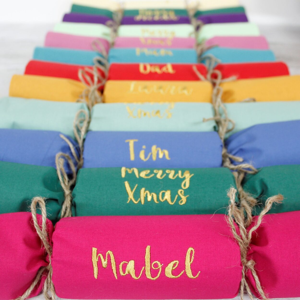 Personalized Sustainable Reusable Christmas Crackers Stacyknows