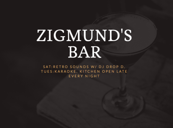 The Brand Spanking New Bar Called Zigmund’s in #Bridgehampton