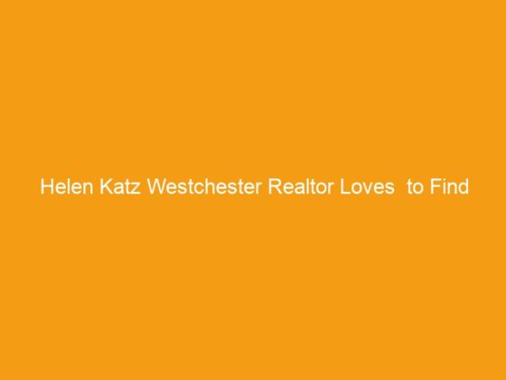Helen Katz Westchester Realtor Loves  to Find Home For Dogs Too