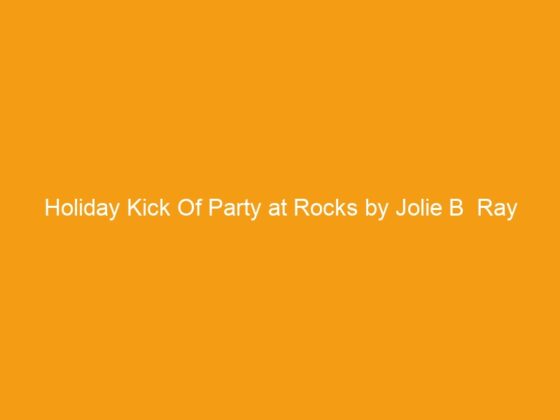 Holiday Kick Of Party at Rocks by Jolie B  Ray Friday  11-7 in Armonk NY