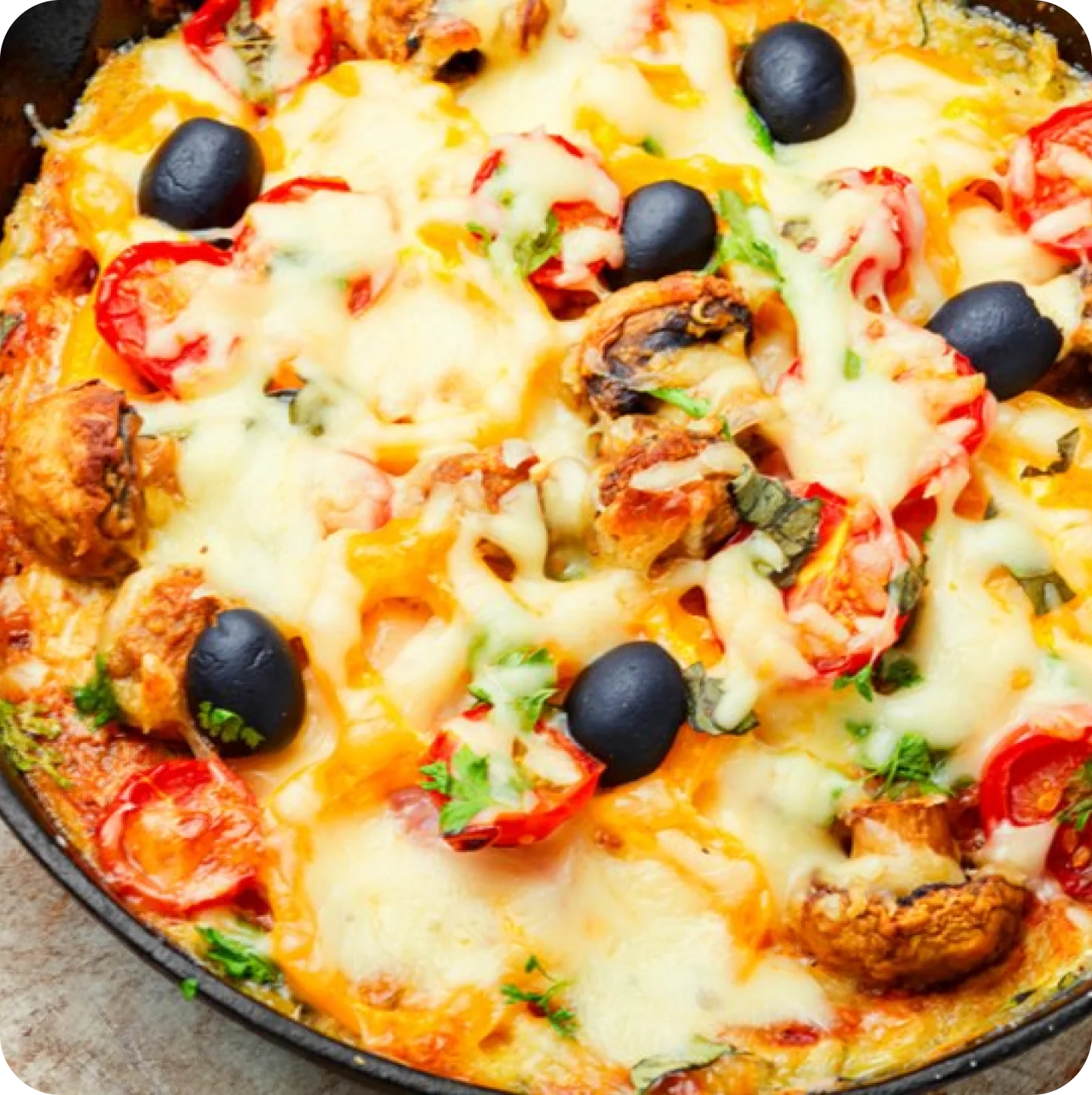 Veggie Pizza Frittata Recipe - Stacyknows