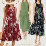 amazon finds including dresses, sunnies, shoes and a sunhat