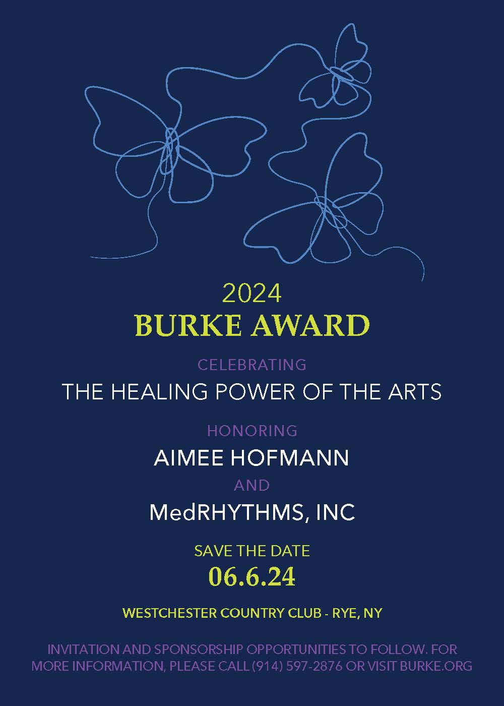 Burke Rehabilitation Hospital Announces 2024 Burke Award Dinner