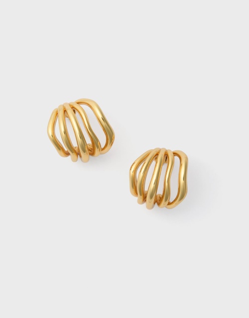 Gold Sonoma Hoop Earrings