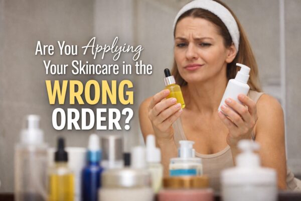 are you applying your skin care in he wrong order