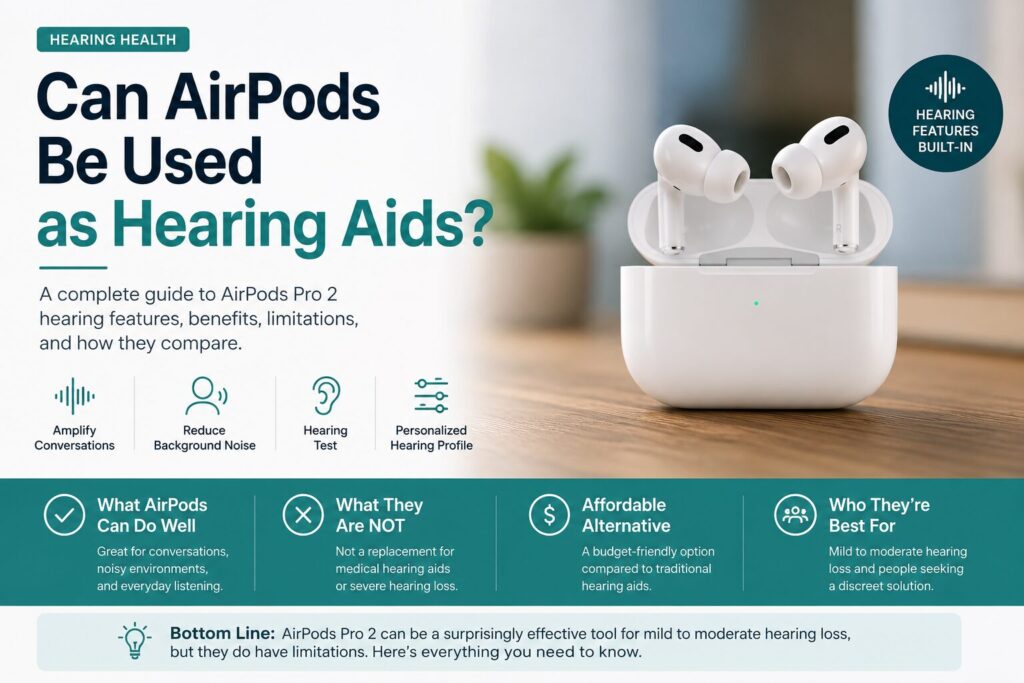 airpods used as hearing aid