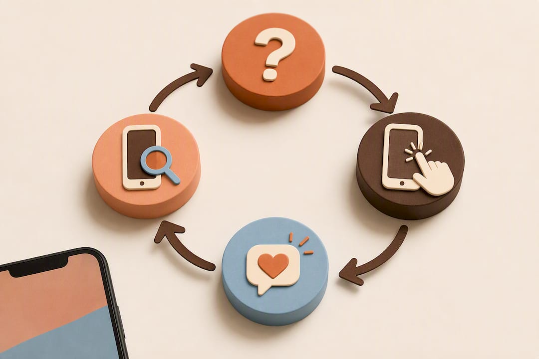 Illustration of intermittent checking cycle