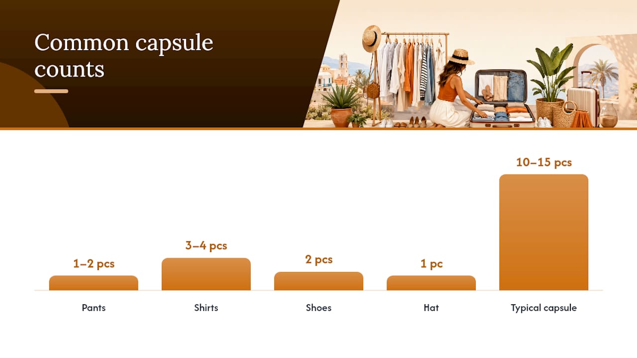 What Is a Travel Capsule Wardrobe, and Why the Counts Matter — overview diagram