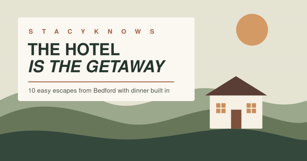 Hotels near Bedford NY with dinner on-site, including Hudson Valley and Connecticut getaways