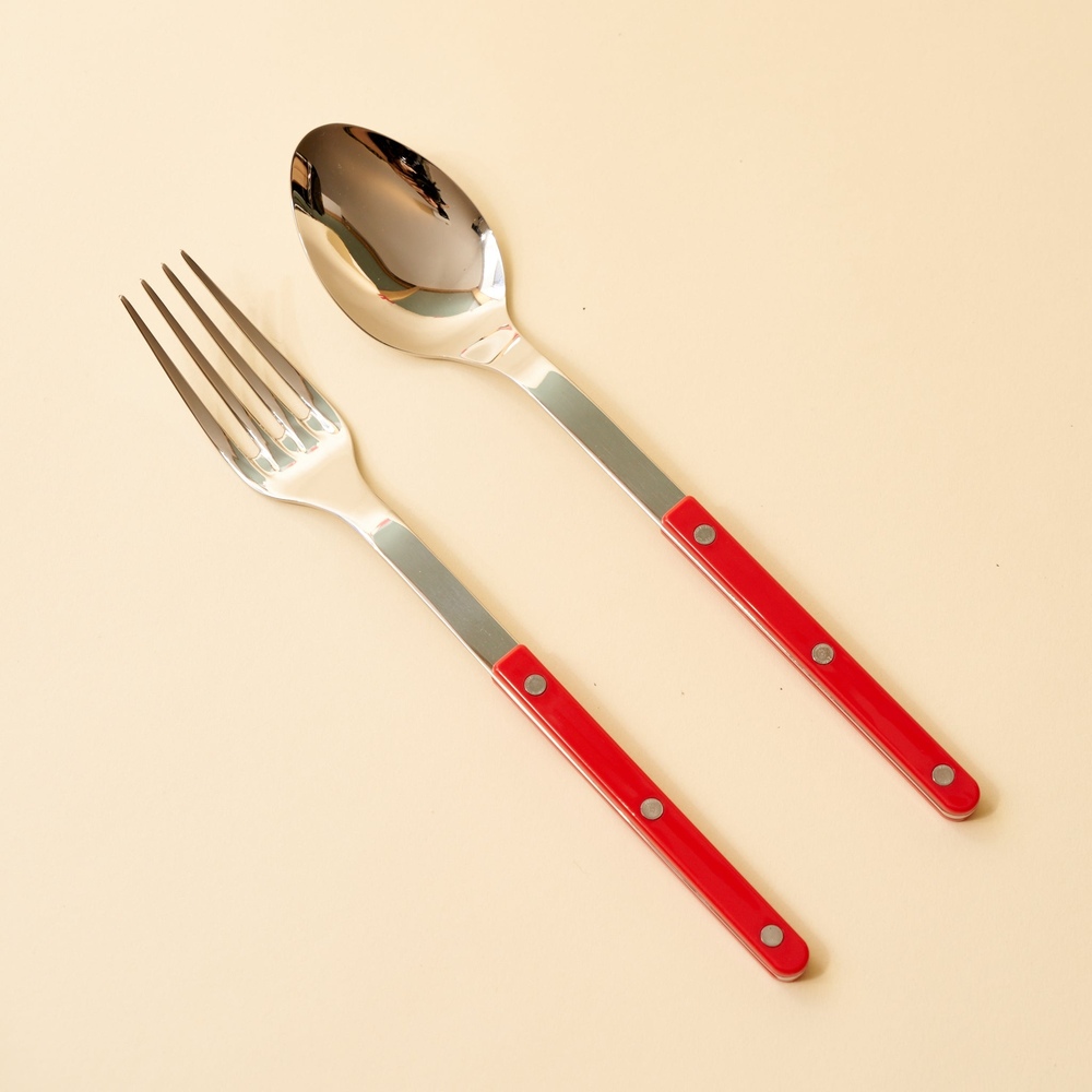 Sabre Paris Bistrot red serving set