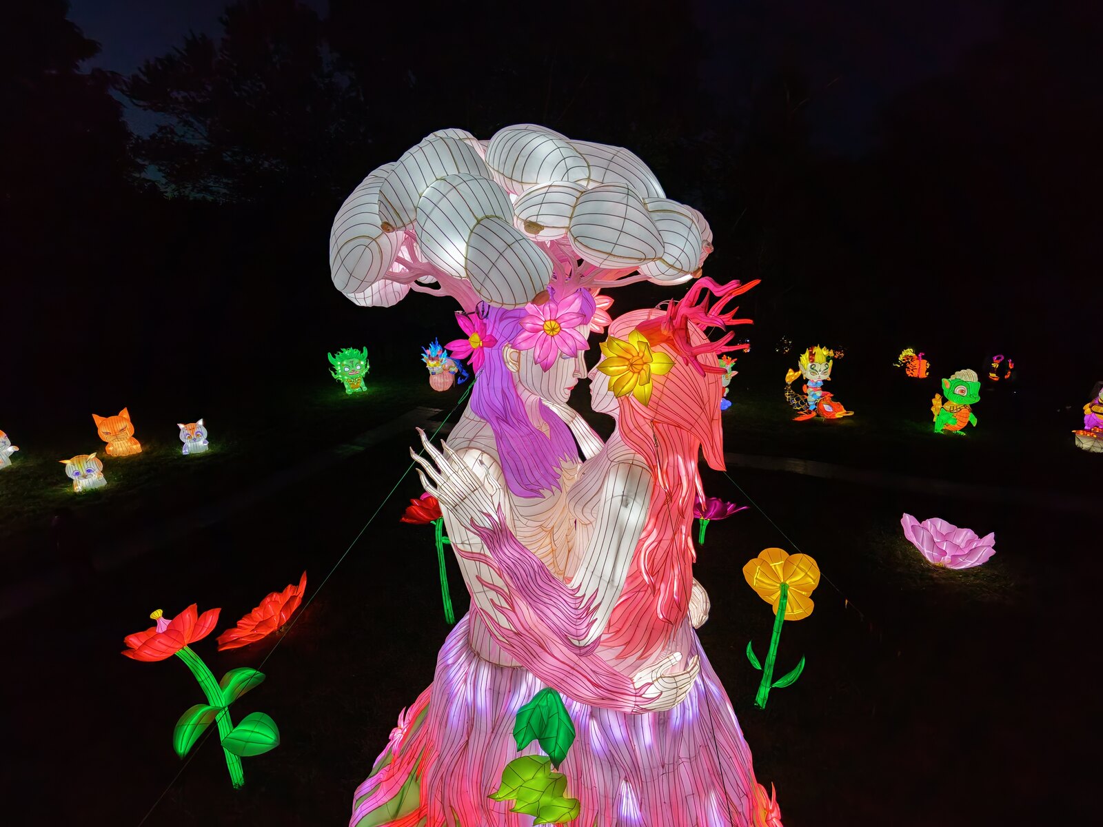 Winter Lantern Festival lantern display