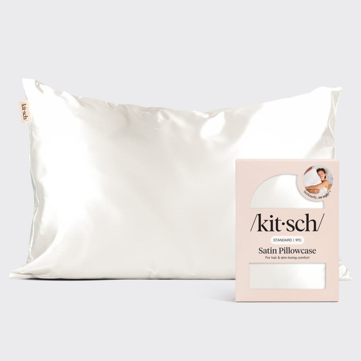 Kitsch satin pillowcase